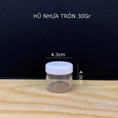 Hũ Nhựa Trong Suốt Chiết Mỹ Phẩm Mẫu Thử - Giảm 588đ, chỉ 2178đ/hũ, nhiều kích thước 3g-50g 10