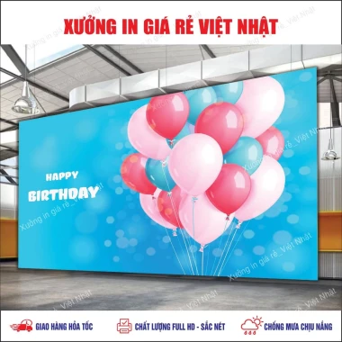 In Phông Sinh Nhật Giá Rẻ - Mẫu Sẵn Thiết Kế In Nhanh Chỉ 160k 17