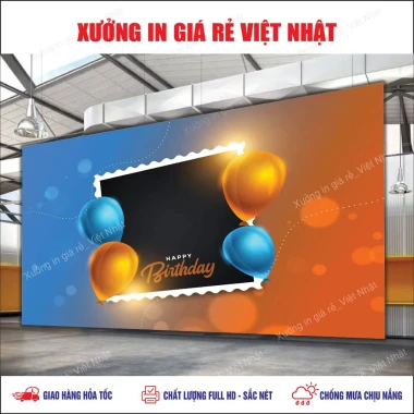In Phông Sinh Nhật Giá Rẻ - Mẫu Sẵn Thiết Kế In Nhanh Chỉ 160k 19