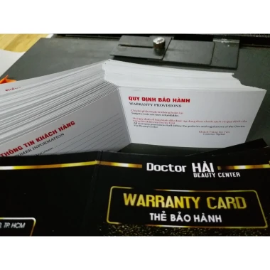 In Voucher Giá Rẻ - Phiếu Tích Điểm, Bảo Hành In Offset Sắc Nét C100-C300 Chỉ 260k 4