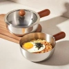 Inox 304 Nồi mini 14cm Gorilla Chef Nấu mì, trứng, cháo, sữa Giá 75,000 2