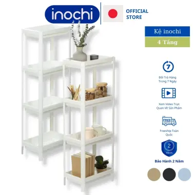 Kệ Đa Năng Nhà Tắm 3 Tầng Inochi - Đựng Mỹ Phẩm, Giày Dép, Sách Vở - Giá Cực Rẻ 149k 2