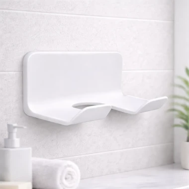 Kệ Đỡ Máy Sấy Tóc Dán Tường Tiện Dụng - Tiết Kiệm 27k Chỉ 100k 2