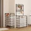 Kệ Giày Dép Inox 5 Tầng Chắn Bụi Gọn Gàng - Giảm 45.000đ 2