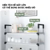 Kệ Giày Dép Inox 5 Tầng Chắn Bụi Gọn Gàng - Giảm 45.000đ 5