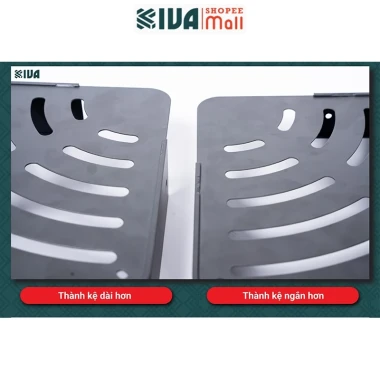 Kệ góc phòng tắm KIVA nhôm hàng không dán tường, lắp đặt nhanh, giảm giá còn 105.000 3 Kệ góc phòng tắm KIVA nhôm hàng không dán tường, lắp đặt nhanh, giảm giá còn 105.000 3