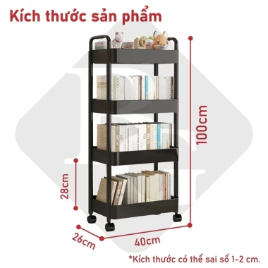 Kệ Nhựa 5 Tầng Có Bánh Xe Đa Năng Giá Rẻ - Kệ Để Đồ Tiện Lợi 4026 Giảm GiáCòn 87101đ 5 Kệ Nhựa 5 Tầng Có Bánh Xe Đa Năng Giá Rẻ - Kệ Để Đồ Tiện Lợi 4026 Giảm GiáCòn 87101đ 5