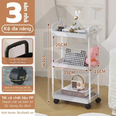 Kệ Nhựa 5 Tầng Có Bánh Xe Đa Năng Giá Rẻ - Kệ Để Đồ Tiện Lợi 4026 Giảm GiáCòn 87101đ 8 Kệ Nhựa 5 Tầng Có Bánh Xe Đa Năng Giá Rẻ - Kệ Để Đồ Tiện Lợi 4026 Giảm GiáCòn 87101đ 8