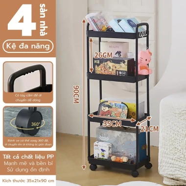 Kệ Nhựa 5 Tầng Có Bánh Xe Đa Năng Giá Rẻ - Kệ Để Đồ Tiện Lợi 4026 Giảm GiáCòn 87101đ 9 Kệ Nhựa 5 Tầng Có Bánh Xe Đa Năng Giá Rẻ - Kệ Để Đồ Tiện Lợi 4026 Giảm GiáCòn 87101đ 9