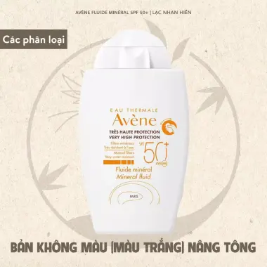 Kem Chống Nắng Avène Thuần Vật Lý Cho Da Nhạy Cảm, Mẹ Bầu Fluide Mineral SPF 50+ Giá Cực Sốc 11