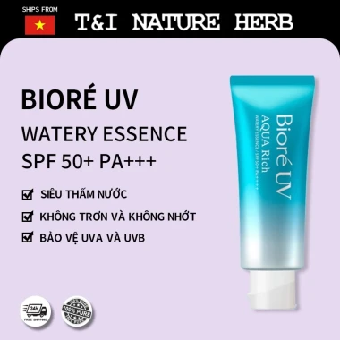 Kem Chống Nắng Biore UV Aqua Rich 70ml - Dưỡng Ẩm, Không Nhờn Rít, Giá Tốt 139k 2
