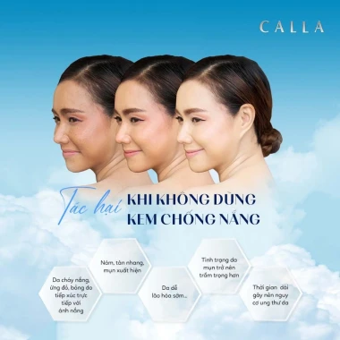 Kem chống nắng Calla Sun Cream SPF 50+ PA++++ bảo vệ da 70ml giá chỉ 179k 10