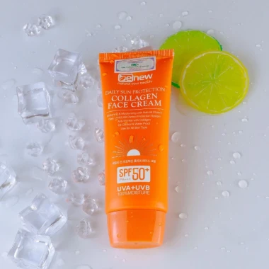 Kem chống nắng cao cấp Benew Daily Sun Protection Collagen Face Cream 4 Kem chống nắng cao cấp Benew Daily Sun Protection Collagen Face Cream 4