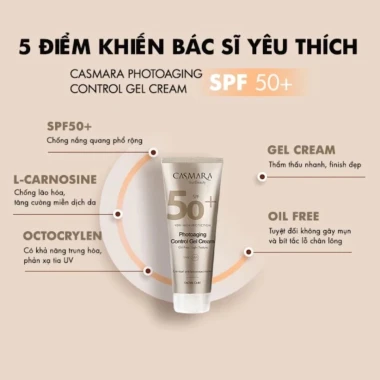 Kem Chống Nắng CASMARA SPF50+ 50ml - Bảo Vệ Da Khỏi Lão Hóa Sớm Giá Cực Tốt 622800đ 4
