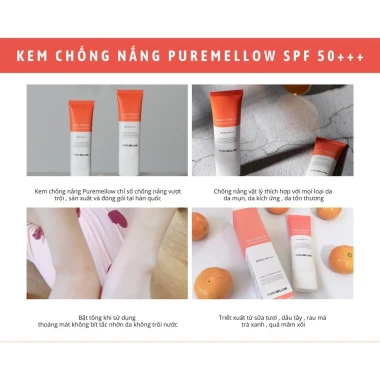 Kem chống nắng Daily Toneup Pure Mellow SPF50+ PA++++ 50g giá chỉ 290k - Bảo Vệ Da Khỏi Tia UV 7 Kem chống nắng Daily Toneup Pure Mellow SPF50+ PA++++ 50g giá chỉ 290k - Bảo Vệ Da Khỏi Tia UV 7