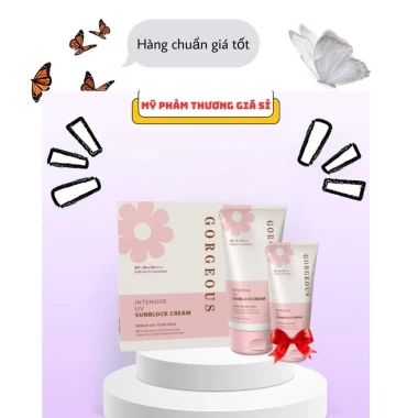 Kem Chống Nắng GORGEOUS Mua 1 Tặng 1 - Nâng Tone Da, Chống Nắng Hiệu Quả, Giá Chỉ 69.000đ 3