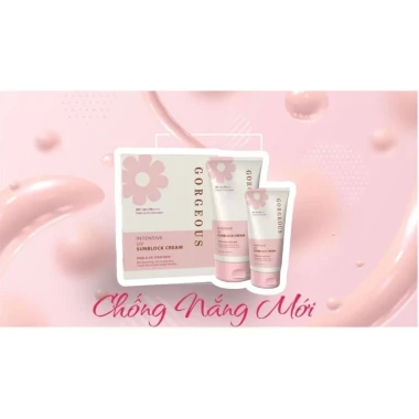 Kem Chống Nắng GORGEOUS Mua 1 Tặng 1 - Nâng Tone Da, Chống Nắng Hiệu Quả, Giá Chỉ 69.000đ 5