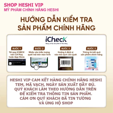 Kem Chống Nắng Heshi Sun Cream 50gr - Chống Nắng Phổ Rộng, Không Trôi, Kiềm Dầu Chỉ 462.000đ 6