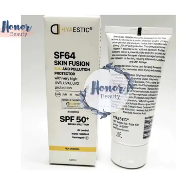 Kem Chống Nắng Hyaestic Skin Fusion SF64 SPF50+ Bảo Vệ Tối Đa Khỏi Ô Nhiễm Chỉ 765k! 3