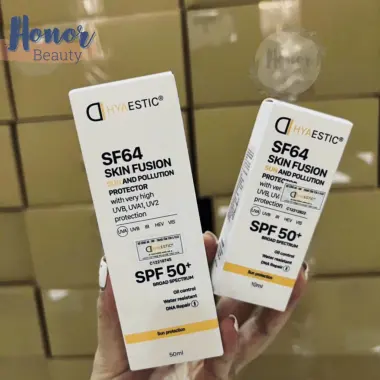 Kem Chống Nắng Hyaestic Skin Fusion SF64 SPF50+ Bảo Vệ Tối Đa Khỏi Ô Nhiễm Chỉ 765k! 8
