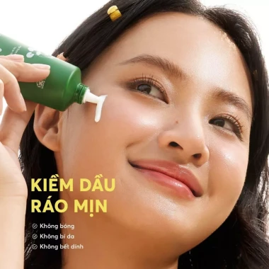 Kem Chống Nắng Kiềm Dầu MUA 1 TẶNG 1 Ngừa Mụn Rau Má SPF 50+ Cho Da Dầu Mụn Giá Cực Sốc 363k 10