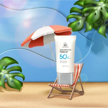 Kem Chống Nắng L&M Nâng Tông Kiềm Dầu SPF 50+ Giá 225k - SkinCare Sunscreen Tốt Nhất 7