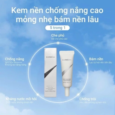 Kem Chống Nắng Mini Carslan Nâng Tone Dưỡng Da Che Phủ Kháng Nước 37k 7 Kem Chống Nắng Mini Carslan Nâng Tone Dưỡng Da Che Phủ Kháng Nước 37k 7