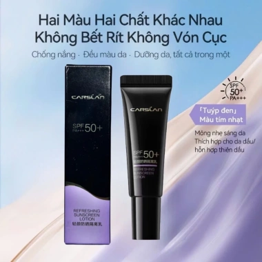 Kem Chống Nắng Mini Carslan Nâng Tone Dưỡng Da Che Phủ Kháng Nước 37k 8 Kem Chống Nắng Mini Carslan Nâng Tone Dưỡng Da Che Phủ Kháng Nước 37k 8