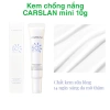 Kem Chống Nắng Mini Carslan Nâng Tone Dưỡng Da Che Phủ Kháng Nước 37k 14