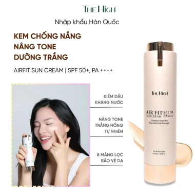 Kem Chống Nắng Nâng Tone Sáng Da AirFit 50ml Giá Cực Sốc Chỉ 350k Thay Vì 441k 2 Kem Chống Nắng Nâng Tone Sáng Da AirFit 50ml Giá Cực Sốc Chỉ 350k Thay Vì 441k 2