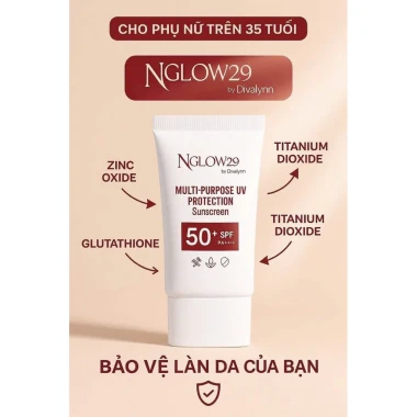 Kem Chống Nắng Nglow29 DivaLyn Chính Hãng - Bảo Vệ Da, Nâng Tông, Giá Tốt 395300đ 6 Kem Chống Nắng Nglow29 DivaLyn Chính Hãng - Bảo Vệ Da, Nâng Tông, Giá Tốt 395300đ 6