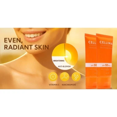 Kem Chống Nắng Phổ Rộng Cellina Giảm Giá - Bảo Vệ Da Toàn Diện Chỉ 300k 4 Kem Chống Nắng Phổ Rộng Cellina Giảm Giá - Bảo Vệ Da Toàn Diện Chỉ 300k 4