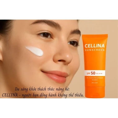 Kem Chống Nắng Phổ Rộng Cellina Giảm Giá - Bảo Vệ Da Toàn Diện Chỉ 300k 5 Kem Chống Nắng Phổ Rộng Cellina Giảm Giá - Bảo Vệ Da Toàn Diện Chỉ 300k 5