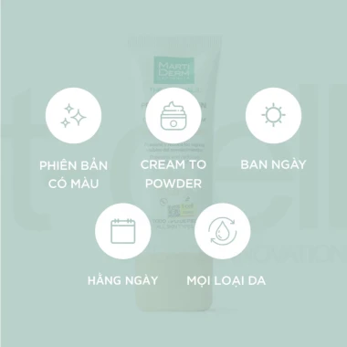 Kem Chống Nắng Phổ Rộng MartiDerm SPF50+ Giá Rẻ Chỉ 615k - Bảo Vệ Da Toàn Diện 4