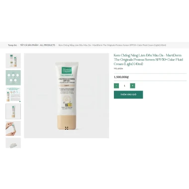 Kem Chống Nắng Phổ Rộng MartiDerm SPF50+ Giá Rẻ Chỉ 615k - Bảo Vệ Da Toàn Diện 7