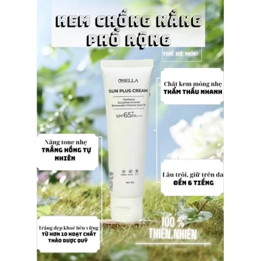 Kem Chống Nắng Sun Plus HT Giá Rẻ - Giảm 159k Còn 590k - Bảo Vệ Da Toàn Diện 4