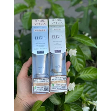 Kem dưỡng ngày và chống nắng Elixir 3