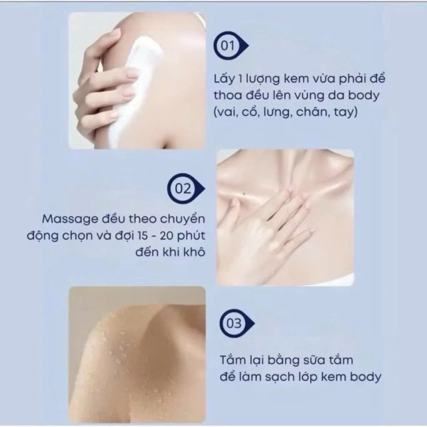 Trải nghiệm thực tế của người dùng với Kem Dưỡng Toàn Thân Blemil Body Mask Niacinamide Whitening