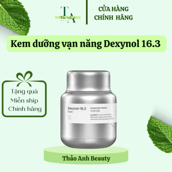 Hình ảnh sản phẩm Kem dưỡng vạn năng Dexynol 16.3 60ml Dưỡng ẩm, làm trắng, căng bóng chỉ 619.996đ