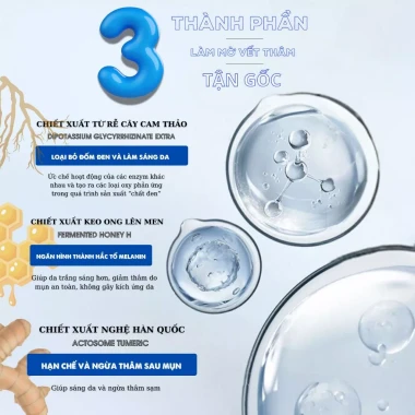 Kem làm mờ vết thâm mụn CellDuo+ I'MK - Giảm thâm nhanh, da sáng trắng, giá 340k 6 Kem làm mờ vết thâm mụn CellDuo+ I'MK - Giảm thâm nhanh, da sáng trắng, giá 340k 6