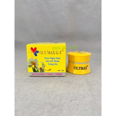 Kem Mụn Nghệ OLYMAX 9g - Giảm Mụn, Sẹo, Đốm Đen chỉ 45000đ 3 Kem Mụn Nghệ OLYMAX 9g - Giảm Mụn, Sẹo, Đốm Đen chỉ 45000đ 3