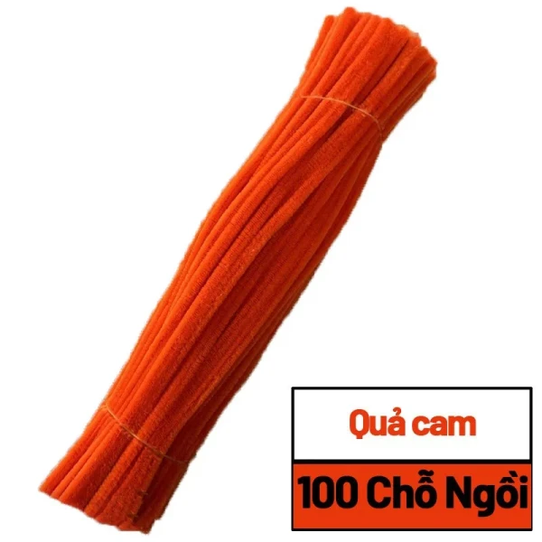Hình ảnh sản phẩm Kẽm nhung handmade nhiều màu, dài 30cm, giá rẻ chỉ 5500đ - Dây kẽm nhung loại 1 dày mịn làm hoa