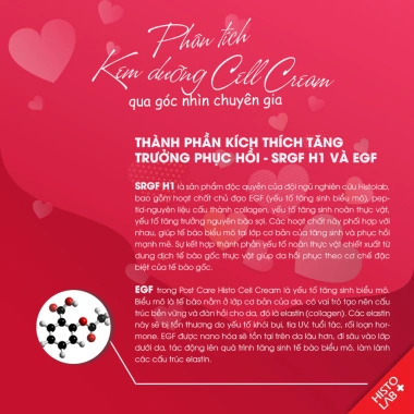 Kem phục hồi da HISTOLAB Histo Cell Cream 12ml - Đều màu, chống lão hóa 300k