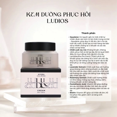 Kem trắng LUDIOS Chu Thanh Huyền - Dưỡng ẩm sâu, sáng da, giảm thâm, giá 750.000