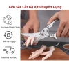 Kéo cắt gà cao cấp nhập khẩu từ NHẬT BẢN-Bằng thép trắng đúc nguyên khối 3