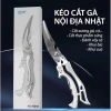 Kéo cắt gà cao cấp nhập khẩu từ NHẬT BẢN-Bằng thép trắng đúc nguyên khối 10