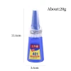 Keo dán móng 401 khô nhanh kết dính cao giá chỉ 37900 giảm từ 48891 VND 6