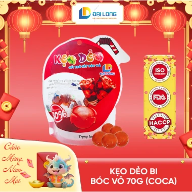 Kẹo dẻo Đại Long 70g - Bóc vỏ bi cốt trái cây, dẻo dai, thích hợp Tết, chỉ 30k 6 Kẹo dẻo Đại Long 70g - Bóc vỏ bi cốt trái cây, dẻo dai, thích hợp Tết, chỉ 30k 6