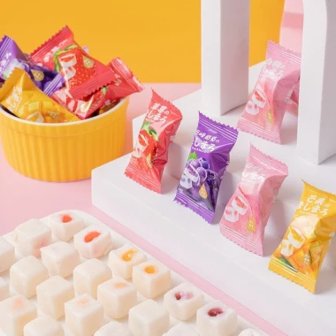 Kẹo dẻo sữa chua 100g vị soài đào trắng dâu tây nho mềm ngon ít ngọt giá 24.750 2