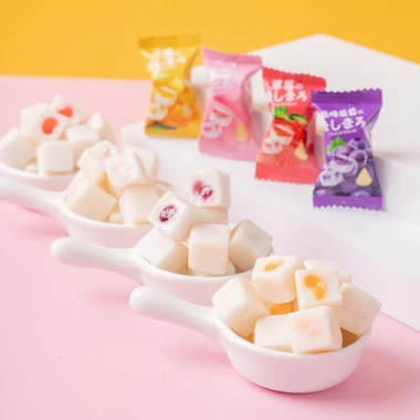 Kẹo dẻo sữa chua 100g vị soài đào trắng dâu tây nho mềm ngon ít ngọt giá 24.750 4